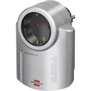 Image of Brennenstuhl 1506950 Surge protection in-line connector Silver