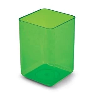 Image of Polystyrene Executive Pen Tidy Ice Green Complements Executive Letter