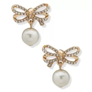 Image of Ladies Anne Klein Base metal Bow