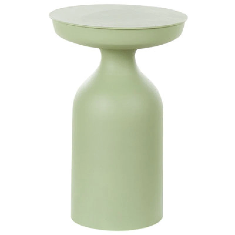 Image of Beliani Side Table Tenjo Metal Light Green