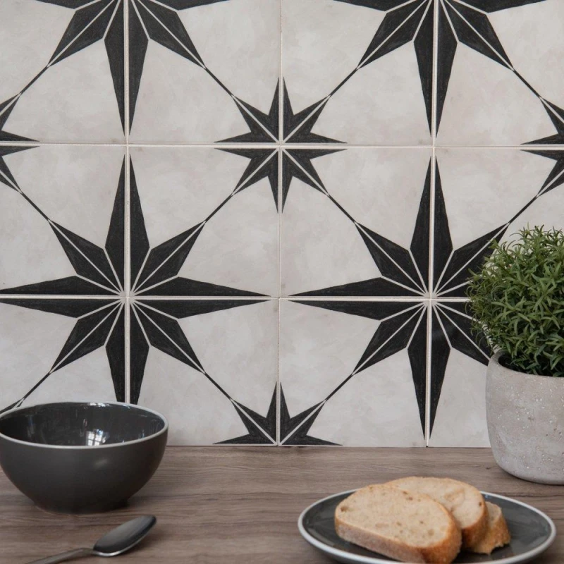 Image of Quadrostyle Premium Wall & Tile Stickers Astra Black unisex 0.27 SQM