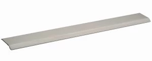 Image of Wickes Curved Profile Handle Alu Stainless Steel Effect