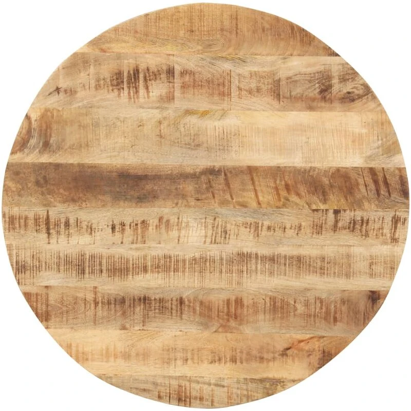 Image of VIDAXL Vidaxl - Table Top Solid Mango Wood Round 15-16mm 70cm 8719883793504