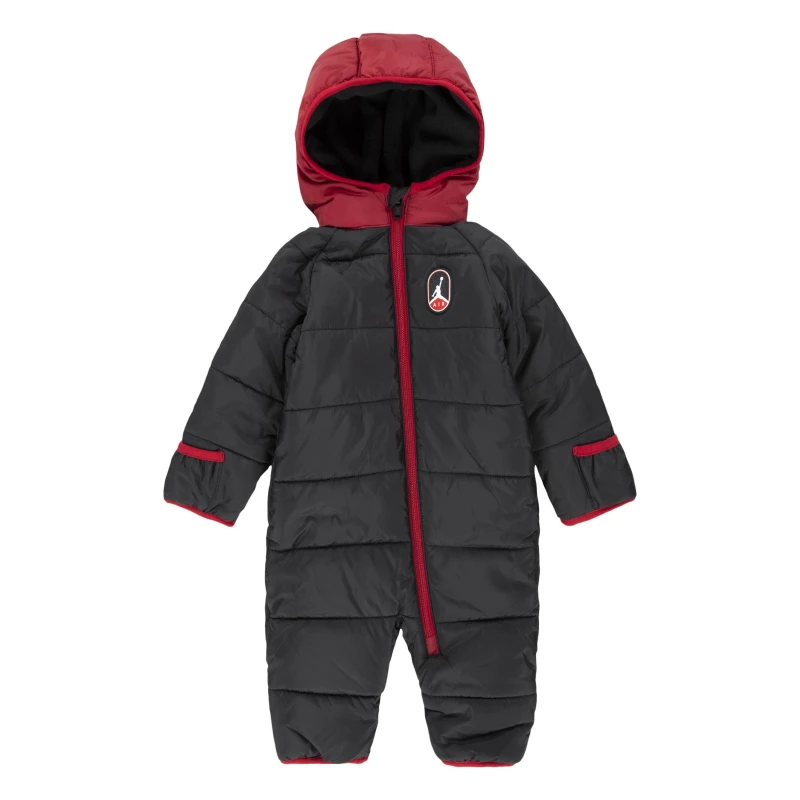 Image of Air Jordan Unisex Kids Insulated Water-Resistant Snowsuit Black unisex 0-3 Mnth