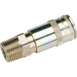 Image of Draper Vertex Air Coupling Tapered Male Thread 1/2" Bsp Pack of 1