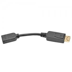 Image of Tripp Lite DisplayPort to HDMI Converter 1920x1200/1080p (M/F) 15.24cm (6-in.)
