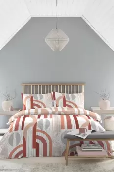 Image of 'Deko' Sustainable Sourced Art Deco Inspired Duvet Cover Set