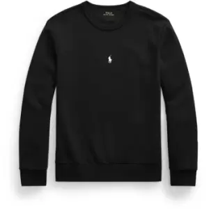 Image of Polo Ralph Lauren Centre Logo Crewneck - Black