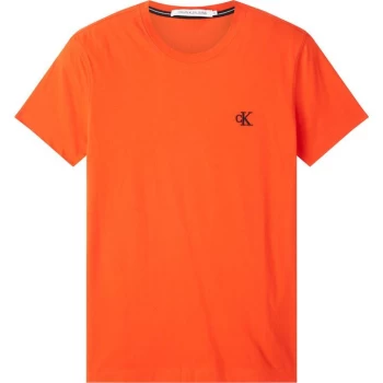 Image of Calvin Klein Jeans Essential T Shirt - Cherry Tomato