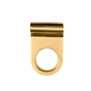 Image of BQ Brass effect Cylinder latch pull L70mm Pack of 1