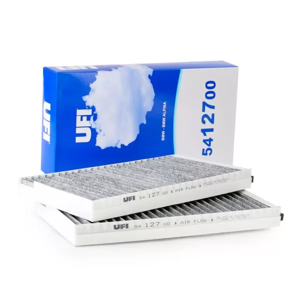 Image of UFI Pollen filter BMW,ALPINA 54.127.00 64316935823,64319171858,64319174371