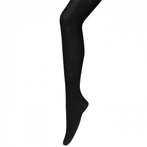 Image of Charnos Rib Tights - Black