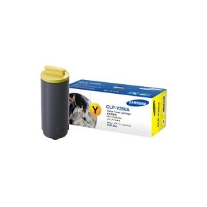 Image of Samsung CLP-Y350A Yellow Laser Toner Ink Cartridge