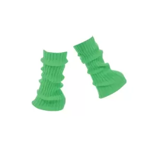 Image of Bristol Novelty Womens/Ladies Leg Warmers (One Size) (Green)