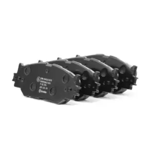 Image of BREMBO Brake pad set LEXUS P 83 074 0446553020,0446553040,0446553020 0446553040