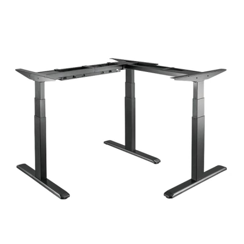 Image of LogiLink EO0016 standing desk frame Electric 3 leg(s) Black