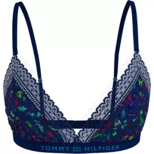 Image of Tommy Hilfiger Unlined Triangle Prt - Blue