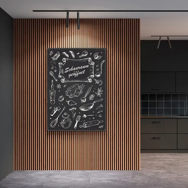 Image of Kraus Acoustic Wall Panel 2400 x 573 x 19mm - Maple Stripe