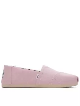 Image of TOMS Alpargata Espadrilles, Pink, Size 8, Women
