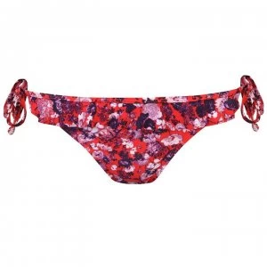 Image of Vero Moda Marlene Tanga Bikini Bottoms - CHINESE RED