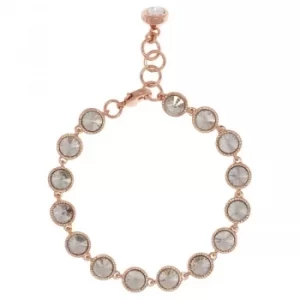 Image of Ted Baker Ladies Rose Gold Plated Rivoli Bracelet