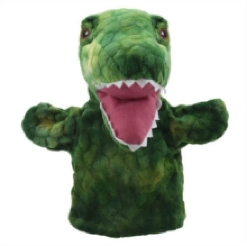 Image of The Puppet Company Eco Animal Puppet Buddies T-Rex Multi unisex