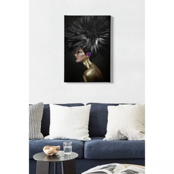 Image of Kanvas Tablo (50 x 70) - 51 Multicolor Decorative Canvas Painting