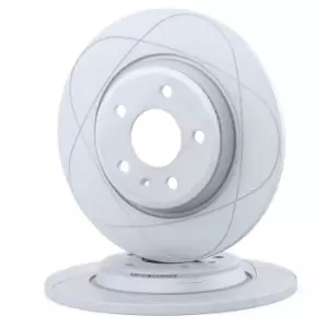 Image of ATE Brake disc AUDI 24.0312-0178.1 Brake rotor,Brake discs,Brake rotors