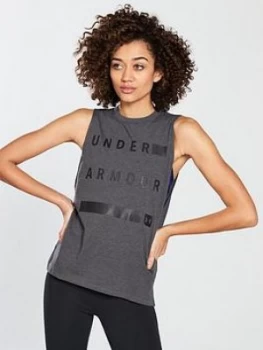 Image of Urban Armor Gear Muscle Tank Light Grey Heather Light Grey Heather Size XS Women