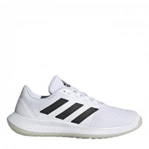 Image of adidas Force Bounce Pro Netball Trainers - White