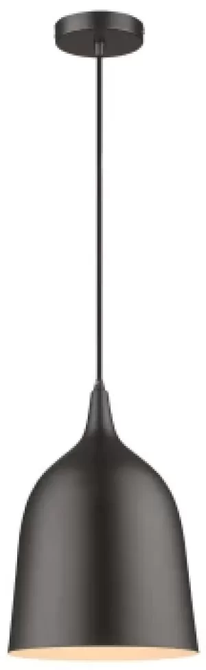 Image of Spring Dome Ceiling Pendant Black, Matt Black, E27
