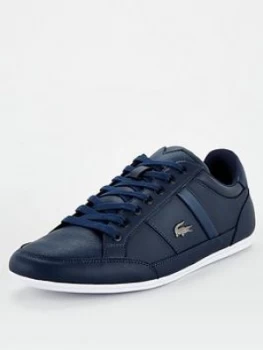 Image of Lacoste Chaymon Trainers - Navy