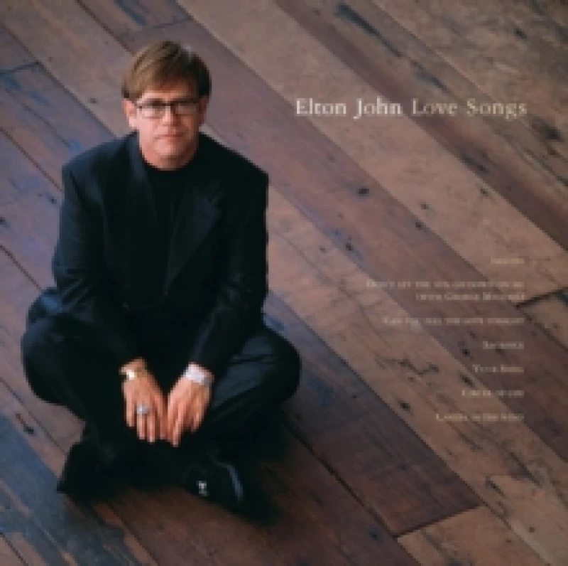 Image of Elton John Love Songs [Remastered] 2LP Black unisex
