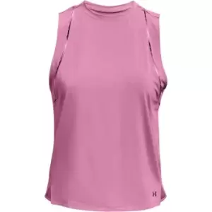 Image of Under Armour Rush Scallop Vest Womens - Pink