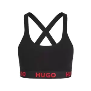 Image of Hugo Bralette Padded Spor 10241852 - Black