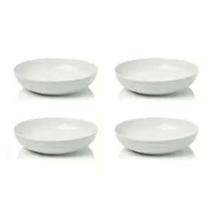 Image of Sabichi 4 Piece Blue Swirl Pasta Bowl Set