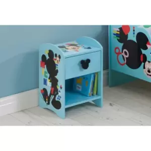 Image of Mickey Mouse Bedside Table - Blue - Disney