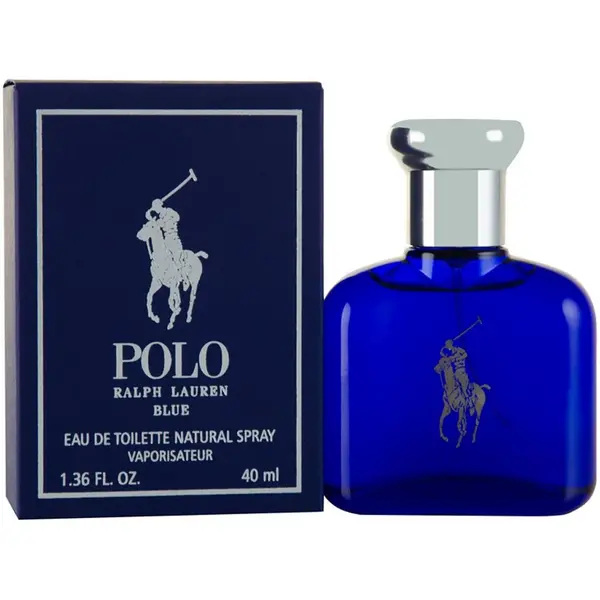 Image of Ralph Lauren Polo Blue Eau de Toilette For Him 40ml