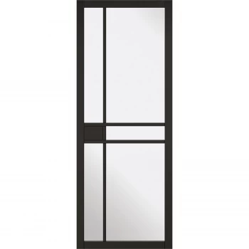 Image of Greenwich - Black - Glazed Internal Door - 1981 x 838 x 35mm