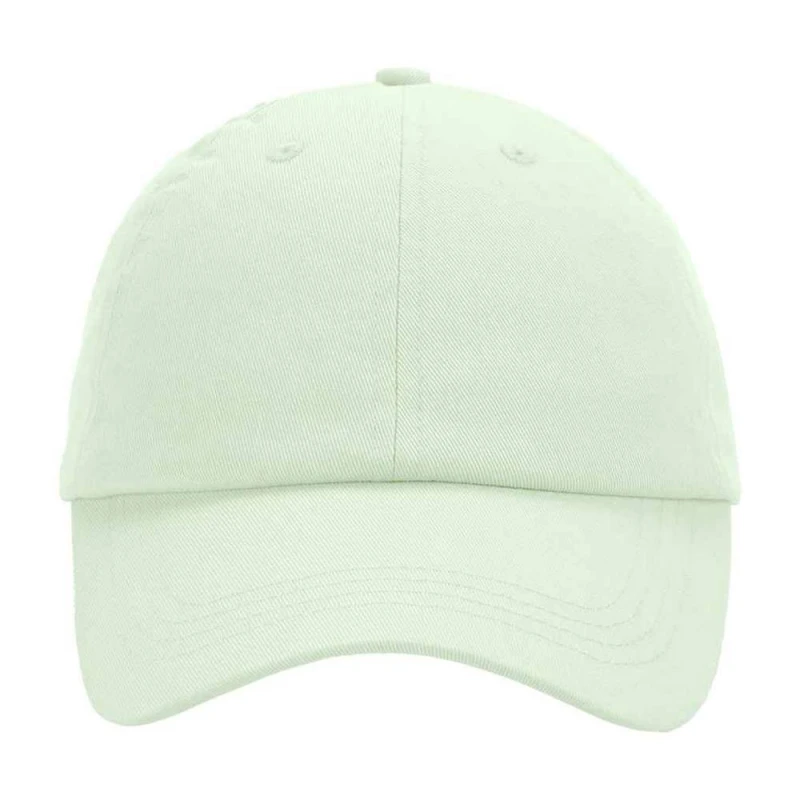 Image of Beechfield 6 Panel Low Profile Baseball Cap in Mint Mint Unisex One Size