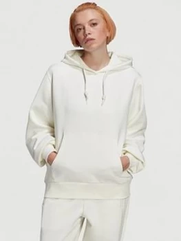 Image of adidas Originals Oversized Hoody, Off White, Size 10, Women