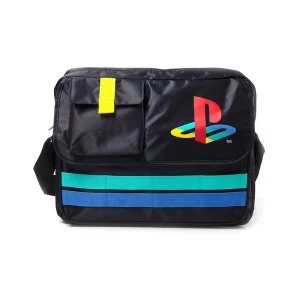 Image of Sony - Retro Logo Unisex Messenger Bag - Multi-Colour