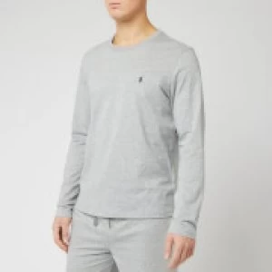 Image of Polo Ralph Lauren Mens Long Sleeve Liquid Jersey T-Shirt - Andover Heather - L