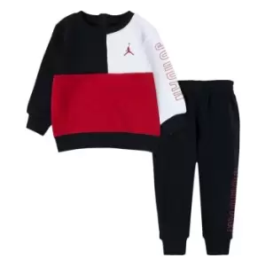 Image of Air Jordan Crew Set Bb99 - Black