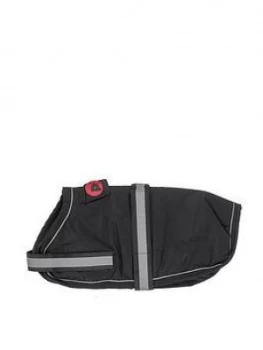 Image of Petface Super Soft Waterproof Dog Coat - Black 35 X 42Cm - 45Cm X 49Cm