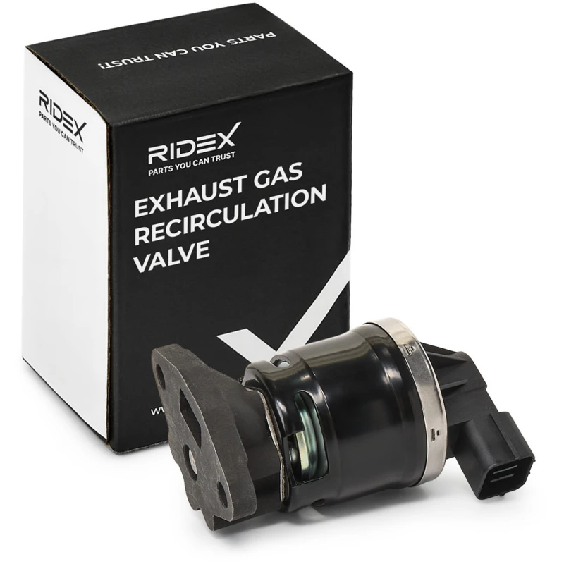 Image of RIDEX 1145E0084 EGR valve with gasket/seal EGR Valve (1145)