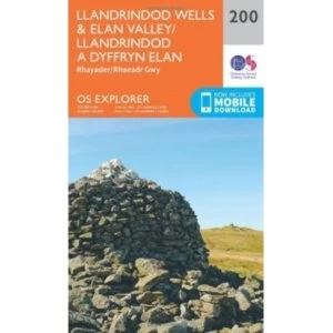 Image of Llandrindod Wells and Elan Valley, Rhayader by Ordnance Survey (Sheet map, folded, 2015)