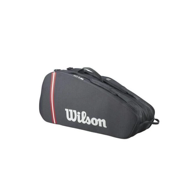 Image of Sublime Market Connect Tennis bag - WILSON - Wilson Tour 2025 - Black - 6 rackets - Unisex