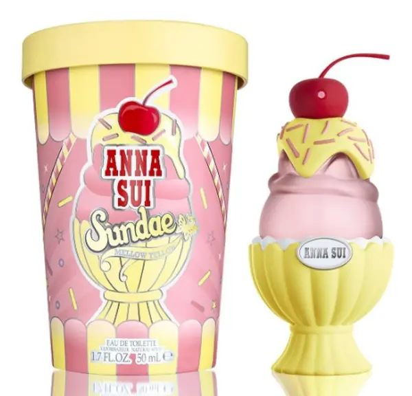 Image of Anna Sui Sundae Mellow Yellow Eau de Toilette For Her 50ml