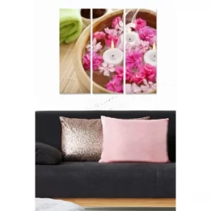 Image of MDF57896263 Multicolor Decorative MDF Painting (3 Pieces)